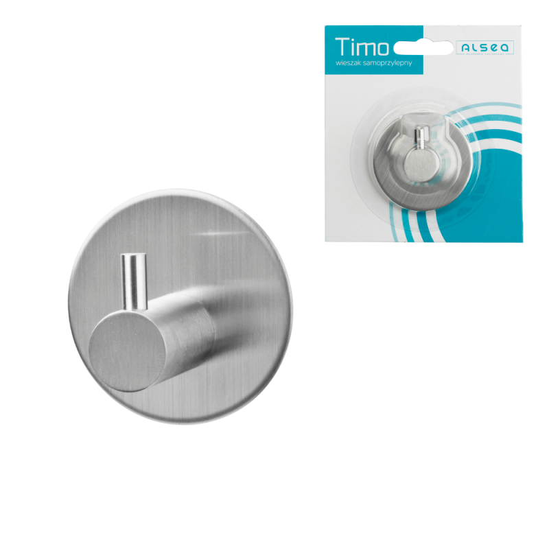 Wieszak samoprzylepny okrągły TIMO 1 6440 