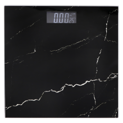 Waga łazienkowa MARBLE BLACK 28x28cm 18504