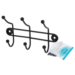 Wieszak ścienny 3 ramienny BLACK 23101