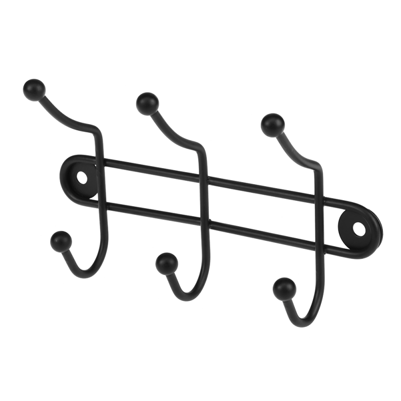 Wieszak ścienny 3 ramienny BLACK 23101