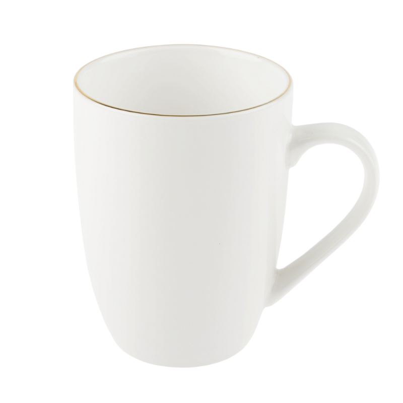 Kubek ORO 400 ml z porcelany New Bone 51431