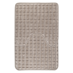 Komplet dywaników łazienkowych PANAMA 45x70/45x45cm 2 elementy 06266 beżowy