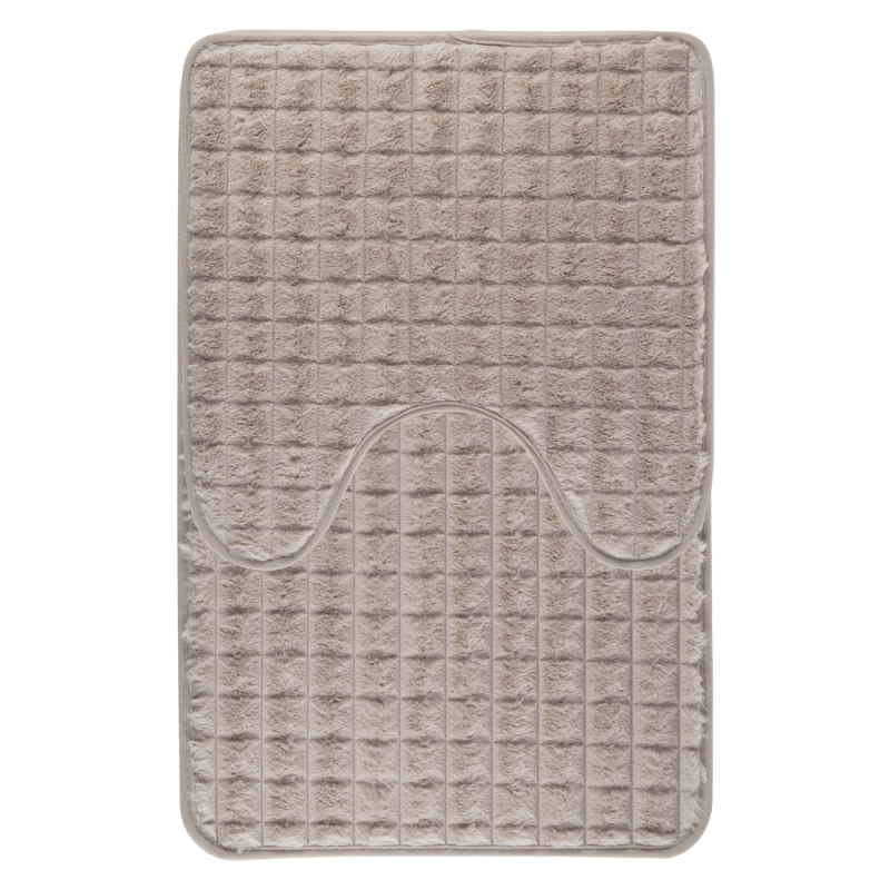 Komplet dywaników łazienkowych PANAMA 45x70/45x45cm 2 elementy 06266 beżowy