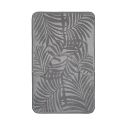 Komplet dywaników łazienkowych FLORYDA 50x80/50x50cm 2 elementy 29360 szary