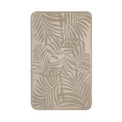 Komplet dywaników łazienkowych FLORYDA 50x80/50x50cm 2 elementy 29360 beżowy nowy