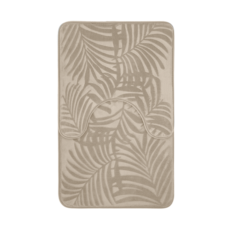 Komplet dywaników łazienkowych FLORYDA 50x80/50x50cm 2 elementy 29360 beżowy nowy