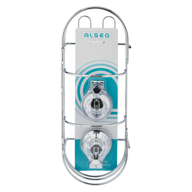 Półka ścienna z przyssawkami FORTE 9124