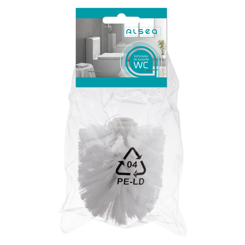 Końcówka do szczotki wc 0169 biały