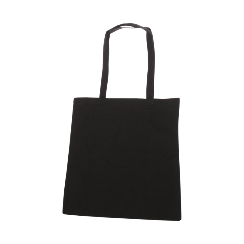 Torba Bawełniana 38x42 z długim uchem 21760 czarna