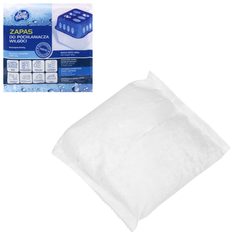 CT Wkład do pochłaniacza wilgoci bezzapachowy 400g 21985 $