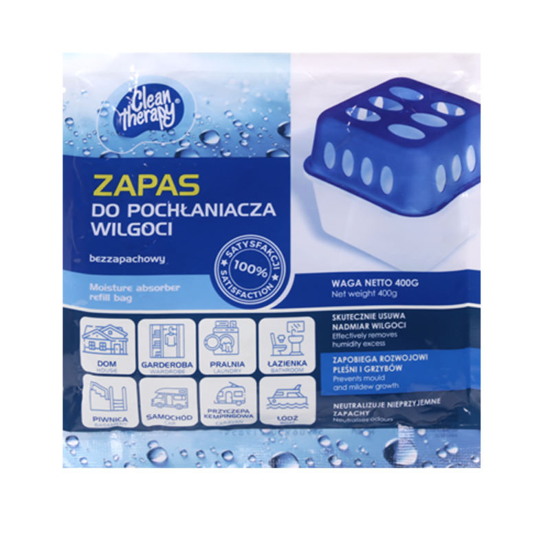 CT Wkład do pochłaniacza wilgoci bezzapachowy 400g 21985 $