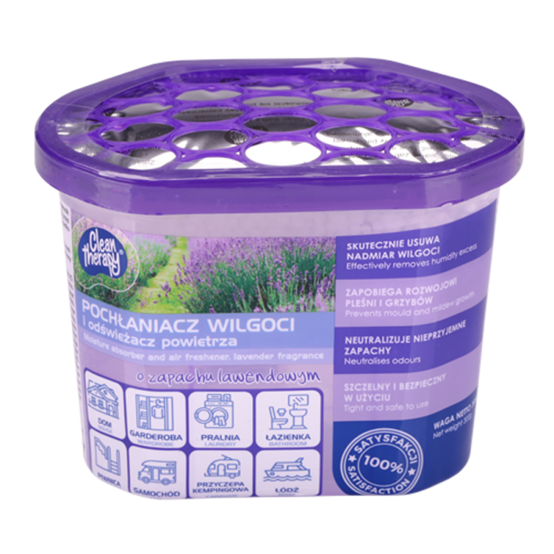CT Pochłaniacz wilgoci lawendowy 300g 01984 $