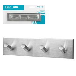 Wieszak samoprzylepny prostokątny TIMO 4 6445 