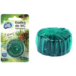 CT Kostka barwiąca do WC 50g ZIELONY LAS 01927
