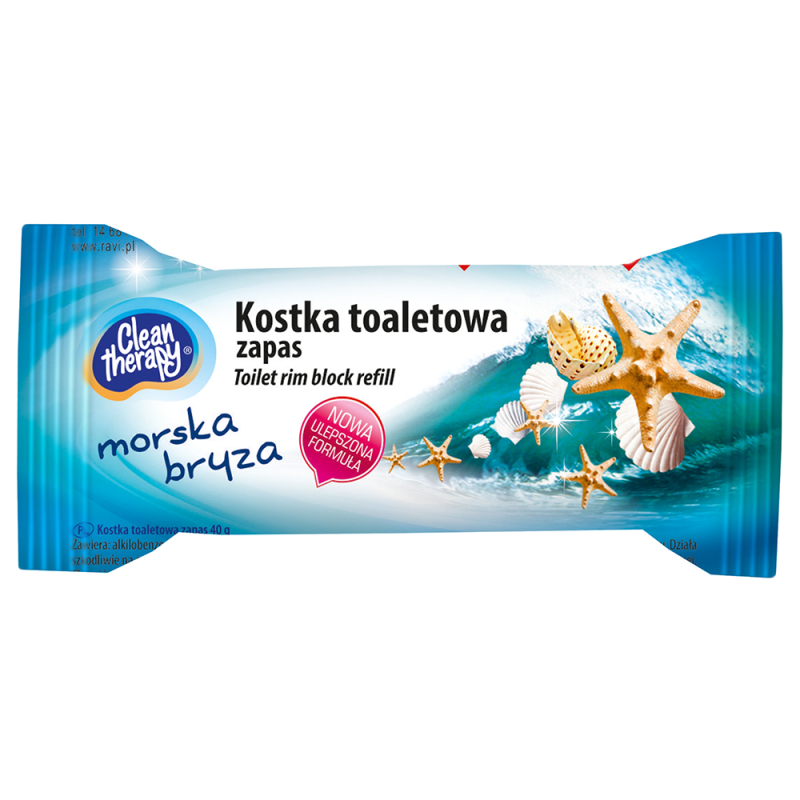 CT Kostka toaletowa zapas 40g MORSKA BRYZA  01935