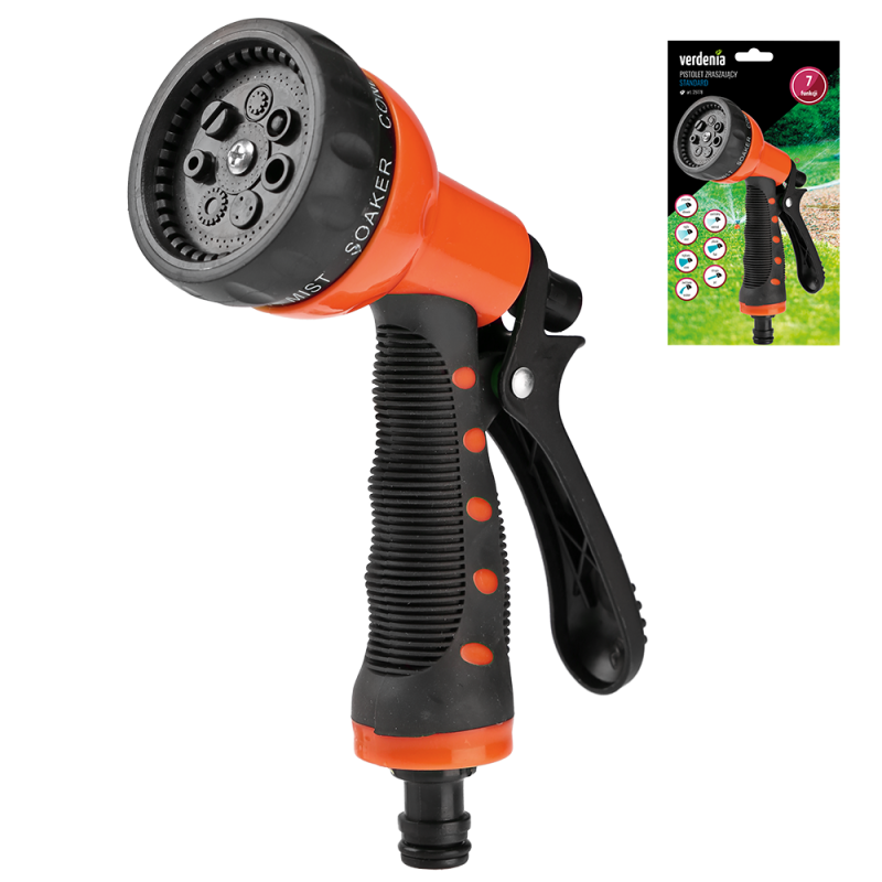Pistolet zraszający STANDARD 7 funkcji  25178