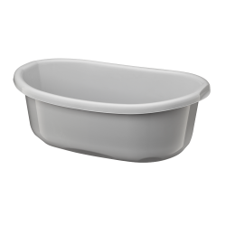 Miska owalna LILIANA 12l/47,5x31,7cm 35990 szary