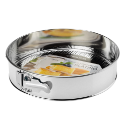 Tortownica fakturowana PLATINO 28cm 27231