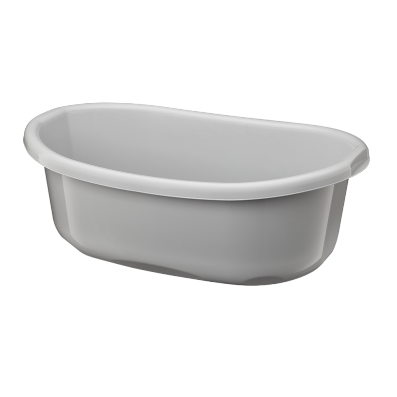 Miska owalna LILIANA 30l/59x39cm 36058 szary