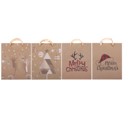 Torebka prezentowa świąteczna CRAFT 180x220x100mm 10379