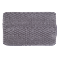 Komplet dywaników łazienkowych ANDORA 50x80/45x45/45x36cm 3 elementy 22235 szary jasny