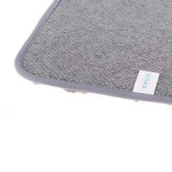 Komplet dywaników łazienkowych ANDORA 50x80/45x45/45x36cm 3 elementy 22235 szary jasny