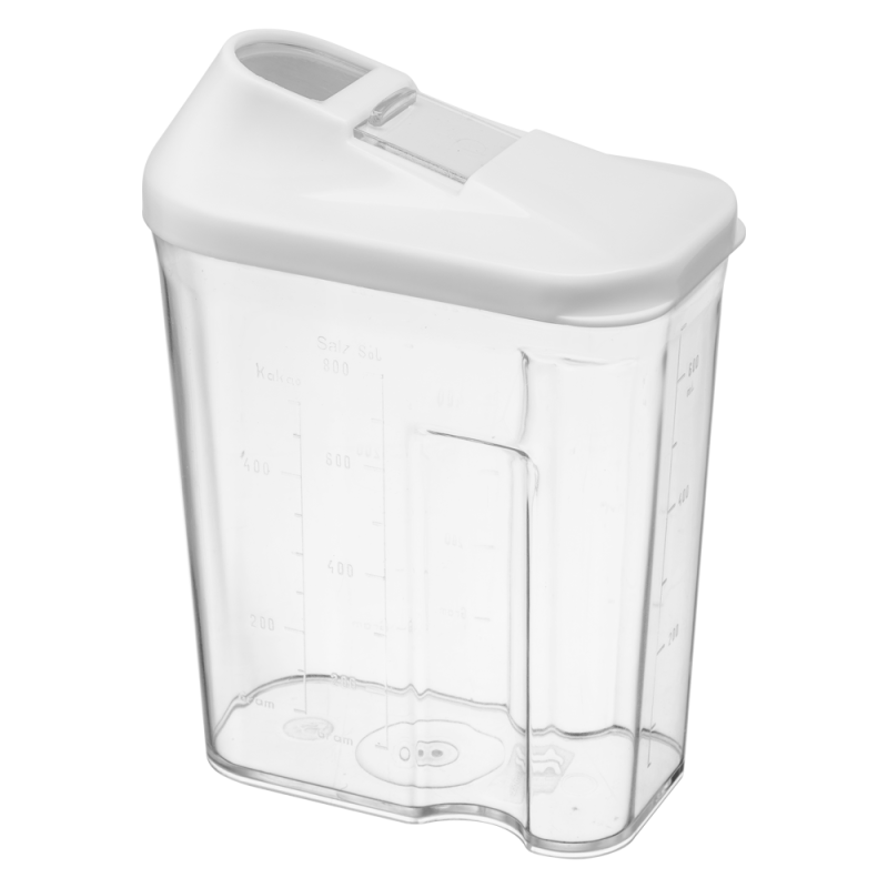 Pojemnik na artykuły sypkie HUGO 0,75l 22457 biały