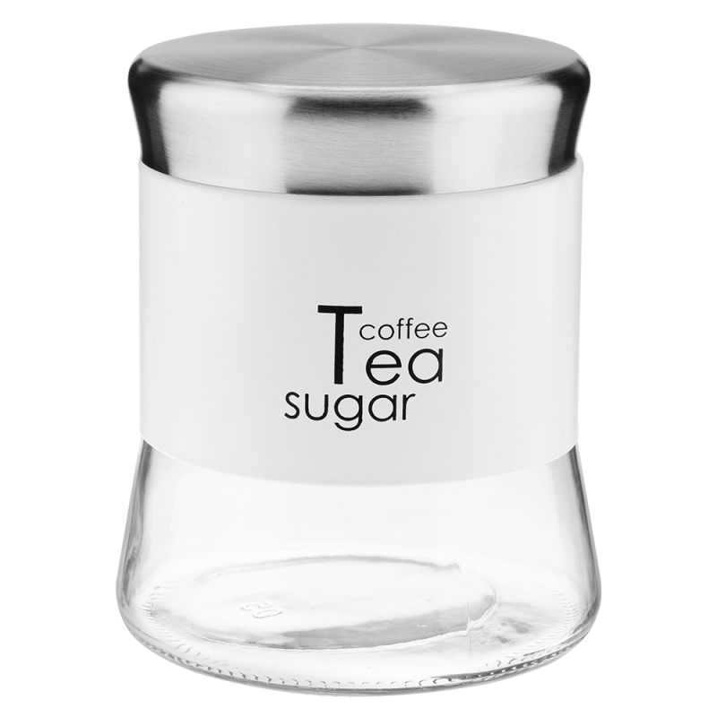 Pojemnik szklany GRENO 750ml 24731 biały