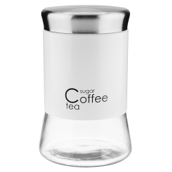 Pojemnik szklany GRENO 1000ml 24732 biały