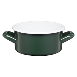 Rondel emaliowany gładki GORDON 14cm/1l 02060 zielony