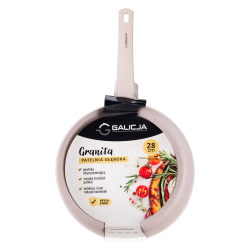 Patelnia głęboka GRANITA 28cm 24000