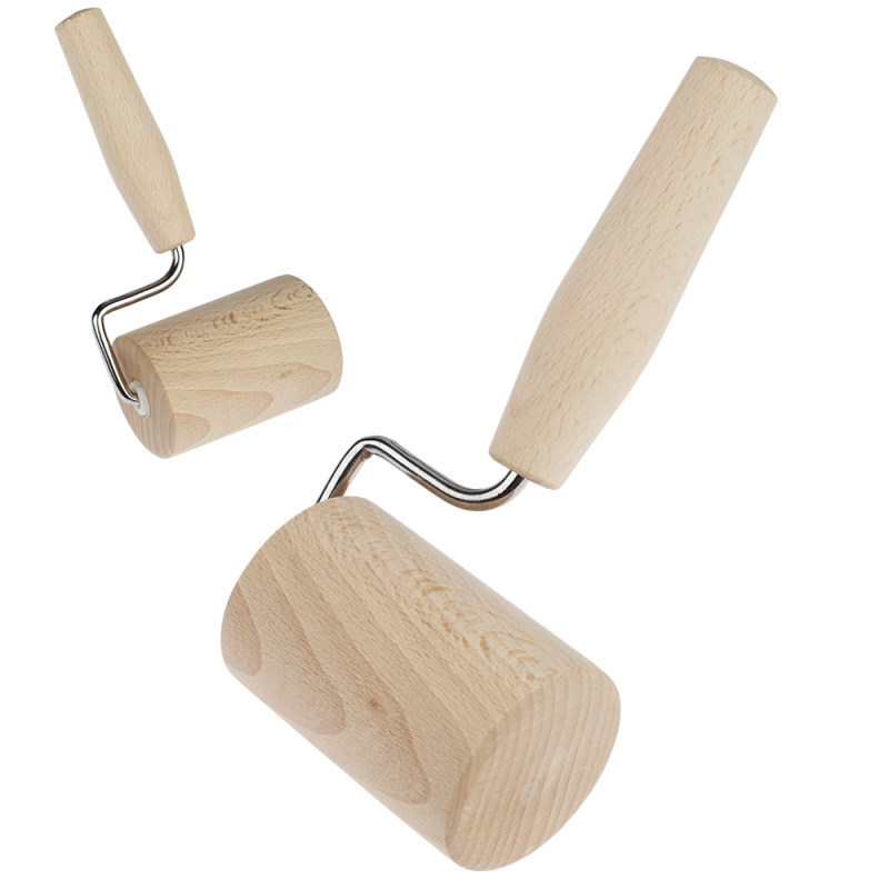 Wałek do ciasta mały drewniany 25835