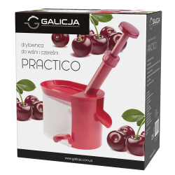Drylownica do wiśni PRACTICO 1064 czerwony