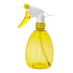 Zraszacz transparentny FLORA 550ml 9079 żółty
