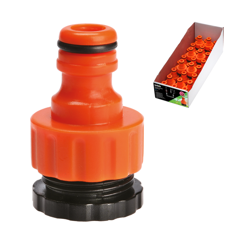 Przyłącze do kranu uniwersalne AQUA  1/2-3/4 cala 25181 (display 30 sztuk)