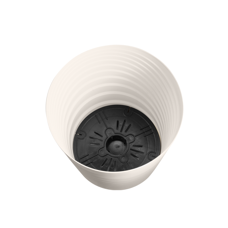 Doniczka SWING 14cm 07485 krem