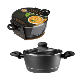 Garnek z pokrywą ROYAL 18cm/1,7l 6735