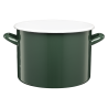 Garnek emaliowany gładki GORDON 22cm/6l 29310 zielony