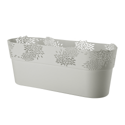 Osłonka owalna ASTER 32cm 20539 szary !