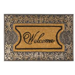 Wycieraczka gumowo kokosowa LUCAS 60x40cm 6548 wzór 2