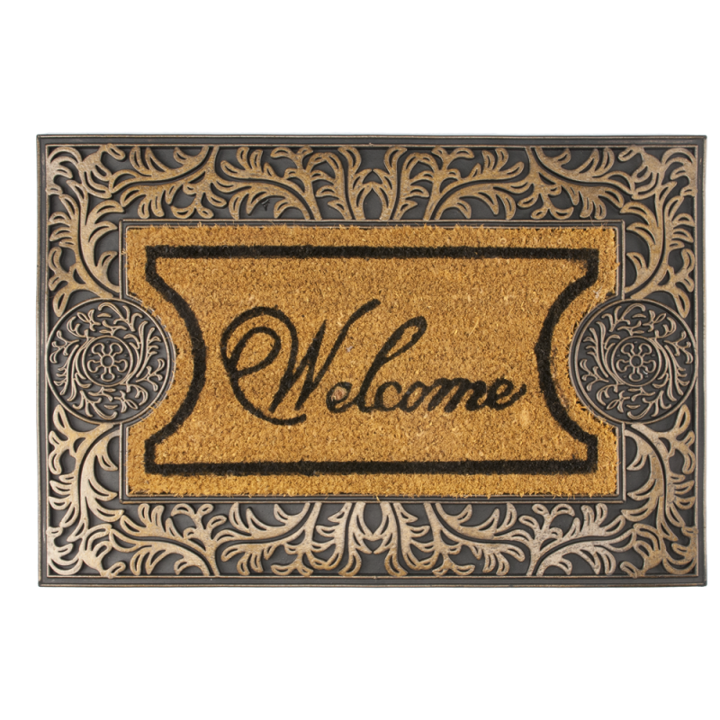 Wycieraczka gumowo kokosowa LUCAS 60x40cm 6548 wzór 2