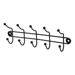 Wieszak ścienny 5 ramienny BLACK 23102