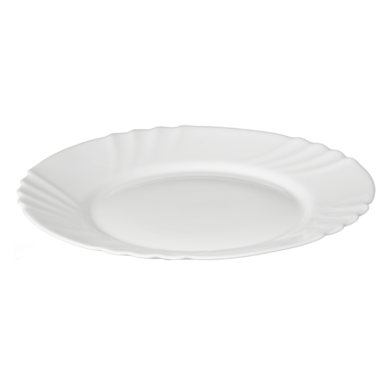 Talerz płytki BIANCO 25cm 8817