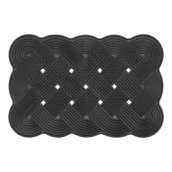 Wycieraczka gumowa TREVOR 60x40cm 28985 czarny 