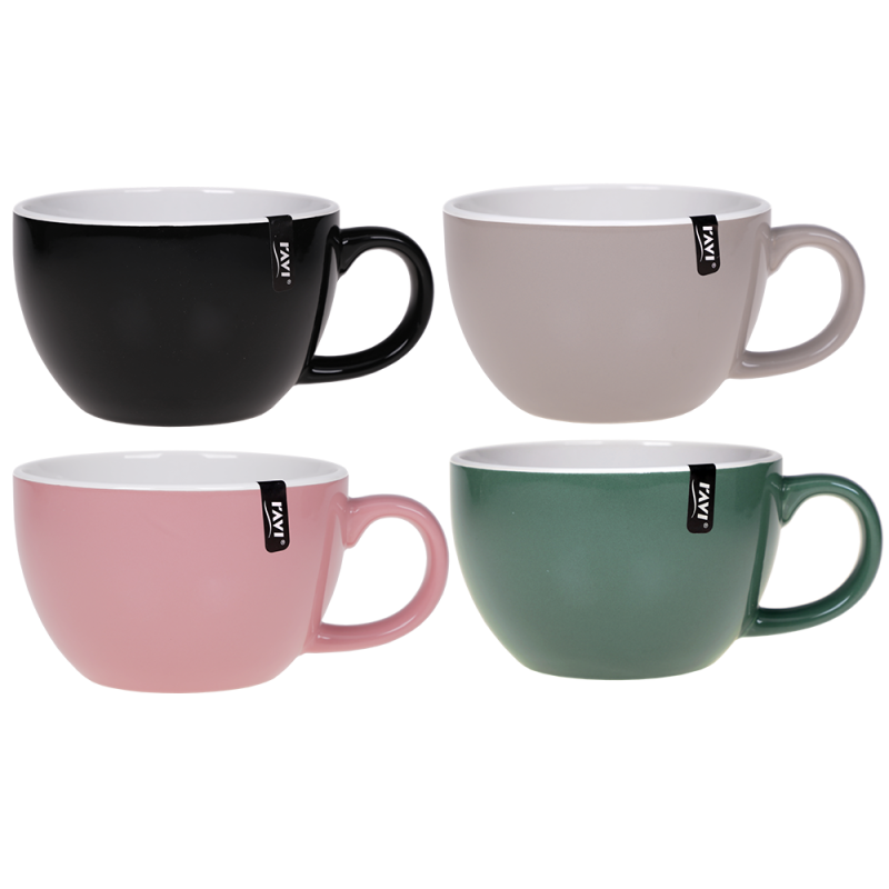 Kubek KOLOR JUMBO 450ml z kamionki 81418