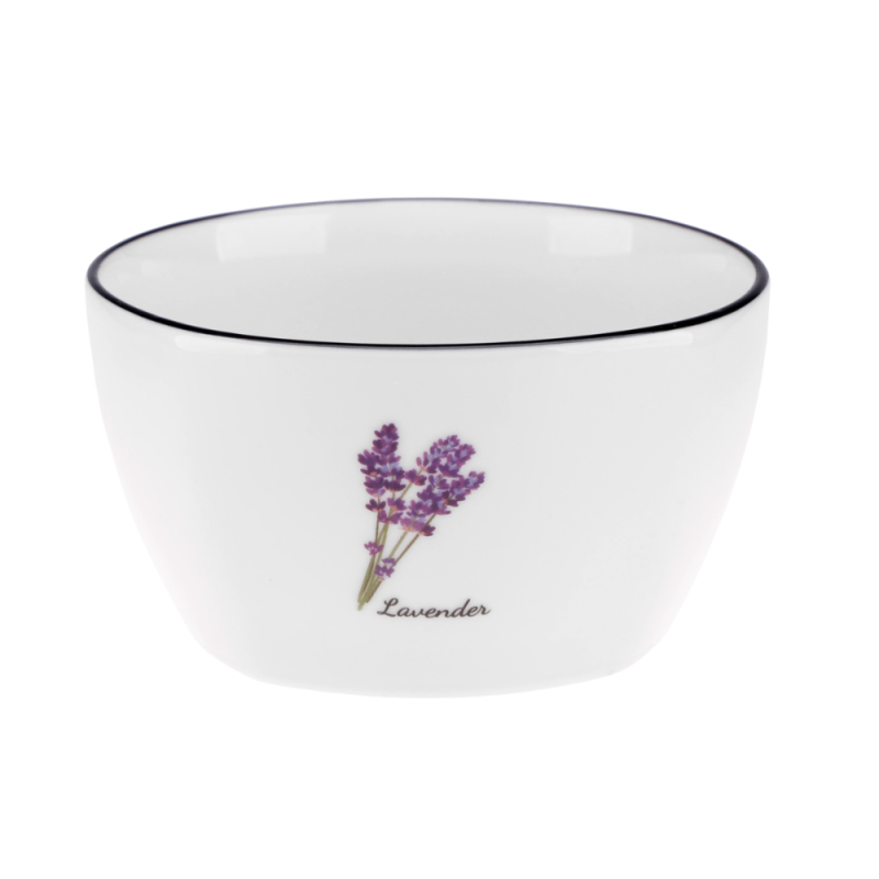 Miseczka PROWANSJA 350ml z porcelany New Bone 81474 wz. Lavender