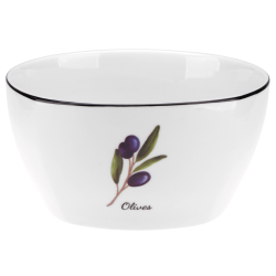 Miseczka PROWANSJA 800ml z porcelany New Bone 81477 wz. Olives