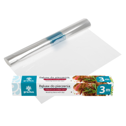 GRATKA Rękaw do pieczenia z klipsami 3mx29cm