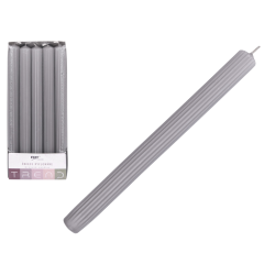 Świeca Ryflowana TREND 22/240 72014 szary wz2