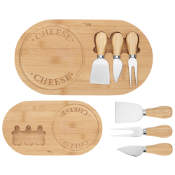 Bambusowy zestaw do serów 91866
